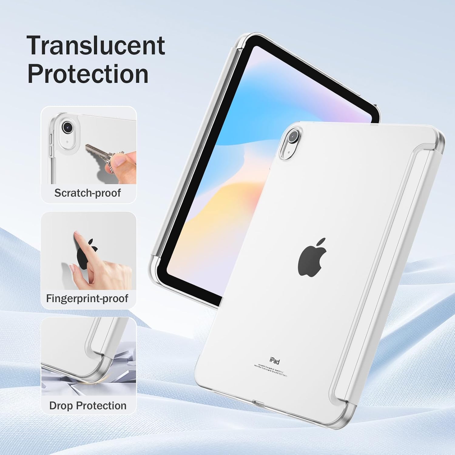 Detalle de Maledan Case for iPad A16 11th Gen, Slim 11"