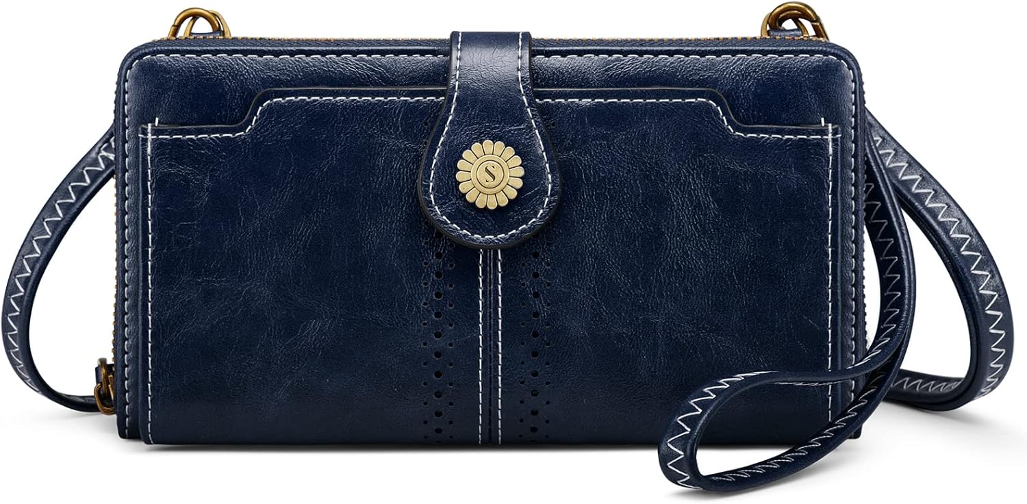 Detalle de S-ZONE Sac bandoulière cuir PU 6,7