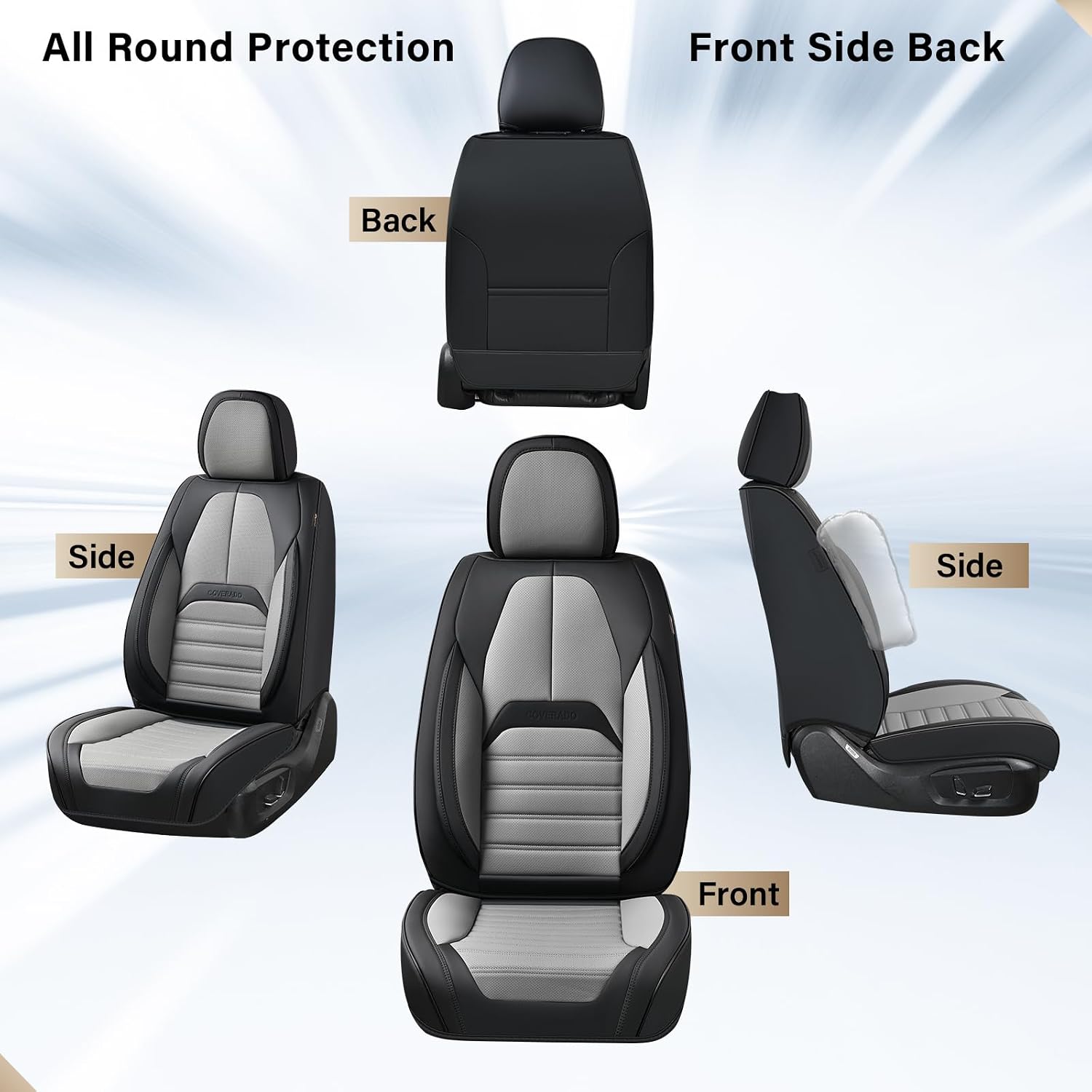 Thumbnail 6 de Coverado Car Seat Covers Nappa Leather