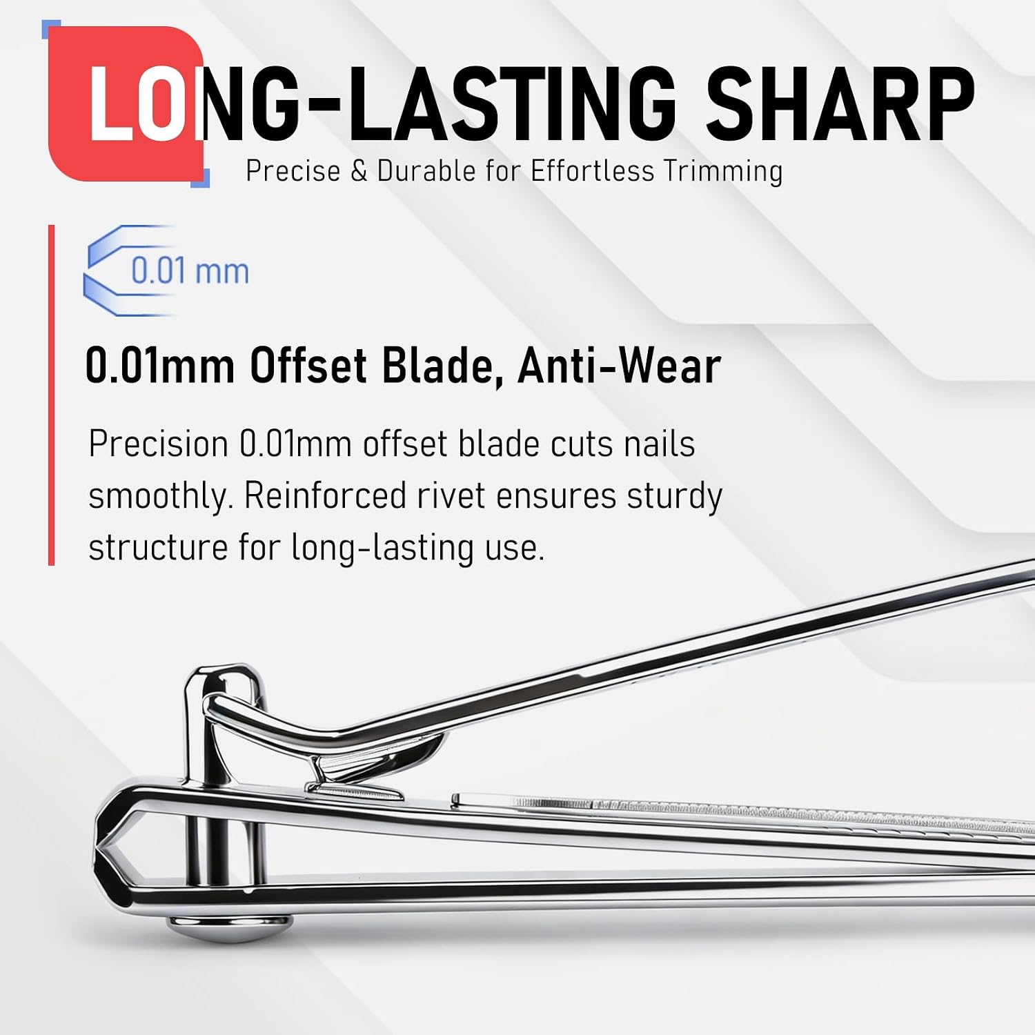 Detalle de firiKer Nail Clipper Set (Stainless Steel) with Integrated Nail File