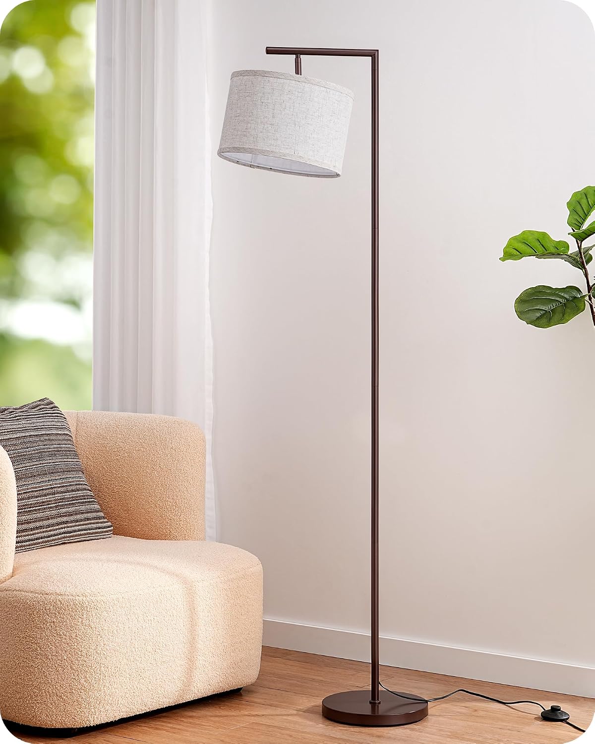 Thumbnail 1 de EDISHINE Stehlampe Wohnzimmer 160 cm