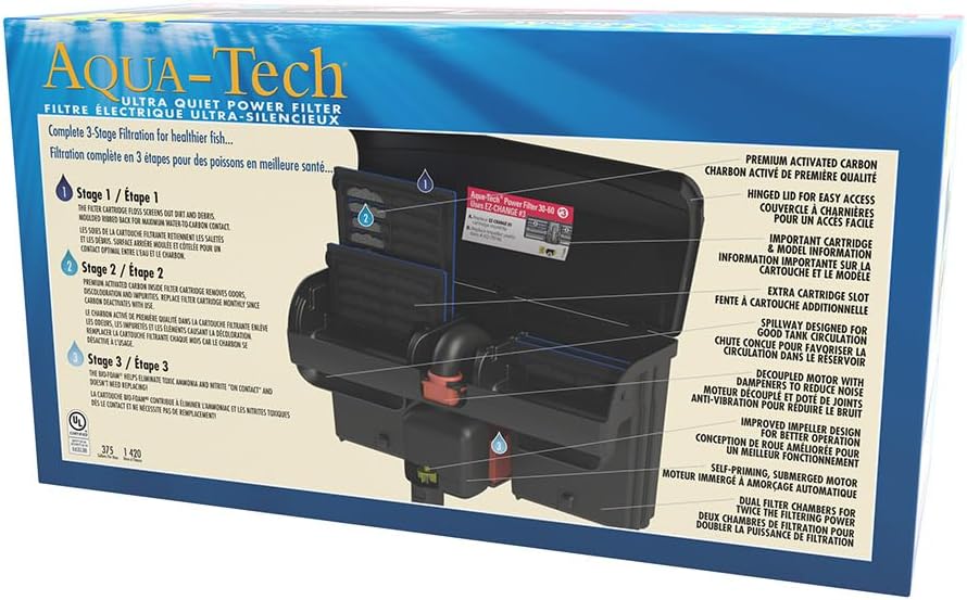 Thumbnail 2 de Aqua-Tech aquarium power filter, 30–60 gallons