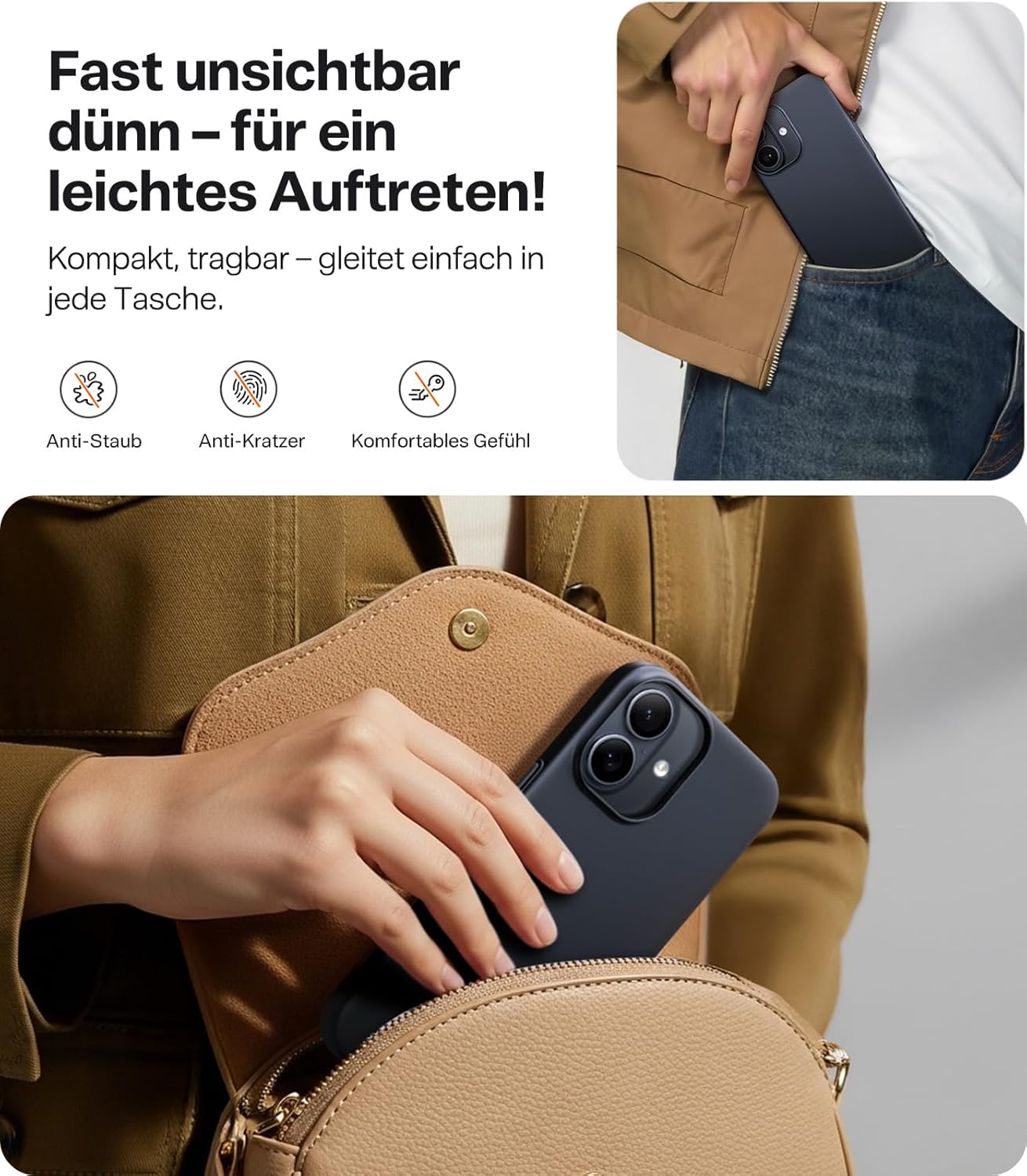 Thumbnail 6 de TORRAS Ultra Dünn iPhone 17 Hülle 0,09 cm