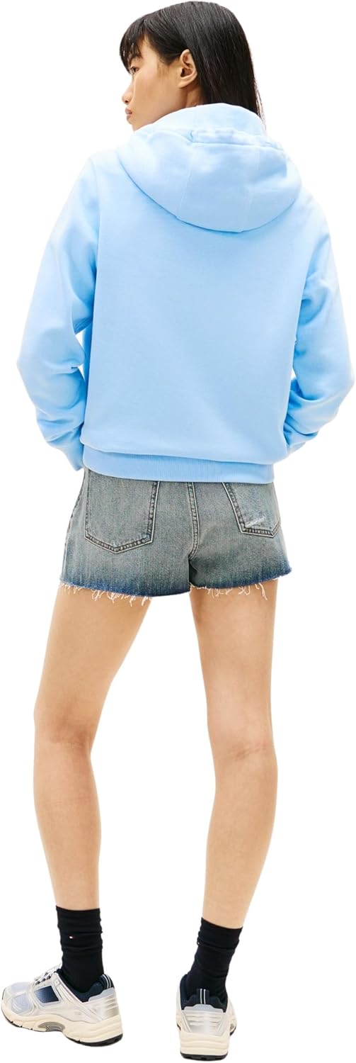 Thumbnail 1 de Tommy Jeans Damen Hoodie Flag Regular Fit