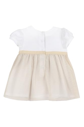 Detalle 2 de Chicco Vestido Bebé blanco y dorado 0-24 meses