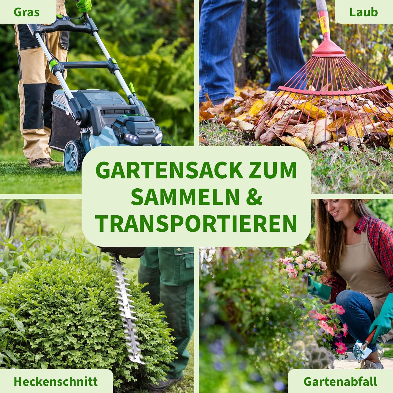 Thumbnail 4 de TTL GARDEN 2x 270L Premium Pop-Up Gartensack (220 g/m², 600D Oxford, 2er Set)