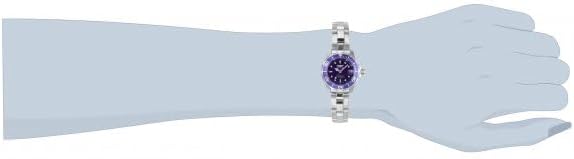 Detalle de Invicta Pro Diver Femme 24 mm – Montre quartz en acier inoxydable, cadran bleu