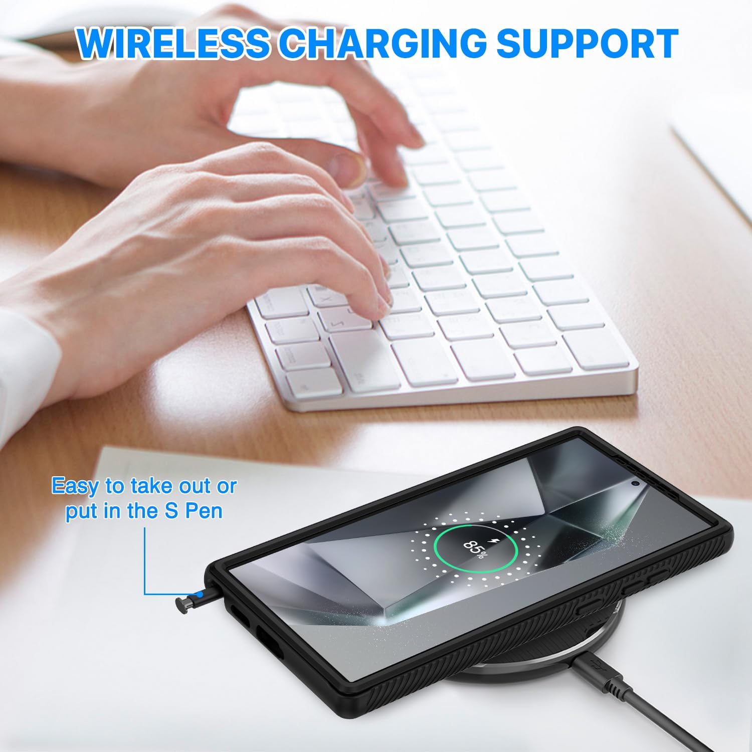 Thumbnail 4 de CENHUFO Samsung Galaxy S24 Ultra 360° Rugged Case