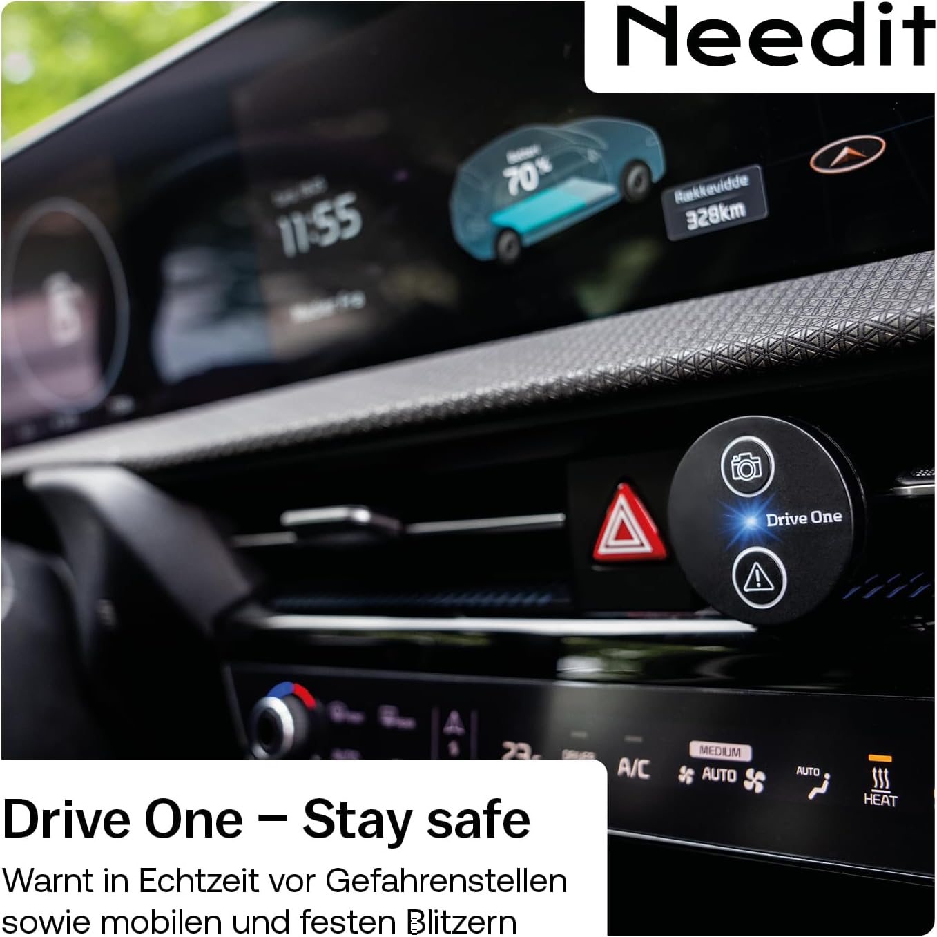 Thumbnail 2 de Needit Drive One Verkehrswarner 2 Jahre
