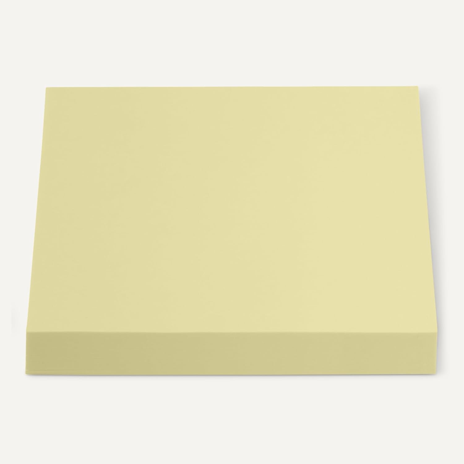 Detalle de Amazon Basics Quadratisch Haftnotizen – 7,6 x 7,6 cm, gelb, 18er-Pack