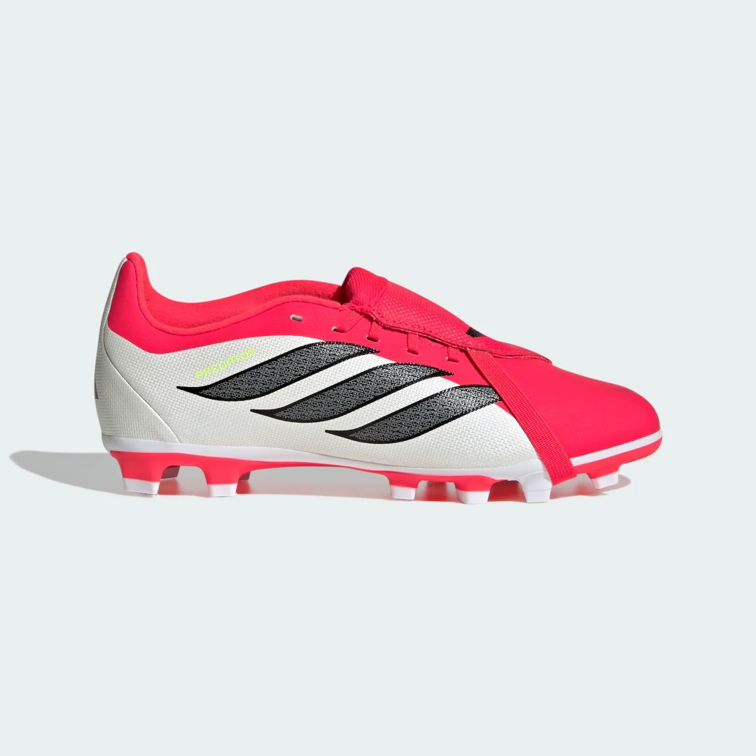 Detalle 2 de Adidas Predator Club: Bota de fútbol con lengüeta plegable para césped natural seco y multisuperficie
