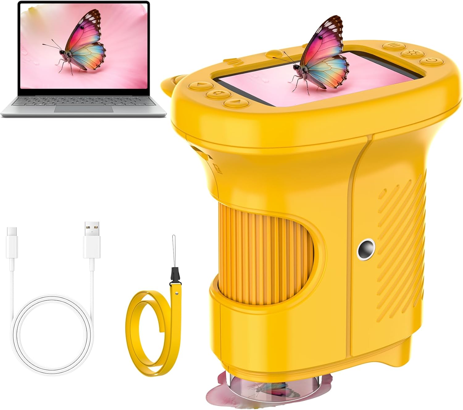Imagen de Misilmp microscopio digitale tascabile per bambini con zoom 1000X, schermo IPS da 2,4” e fotocamera en OfertitasTOP