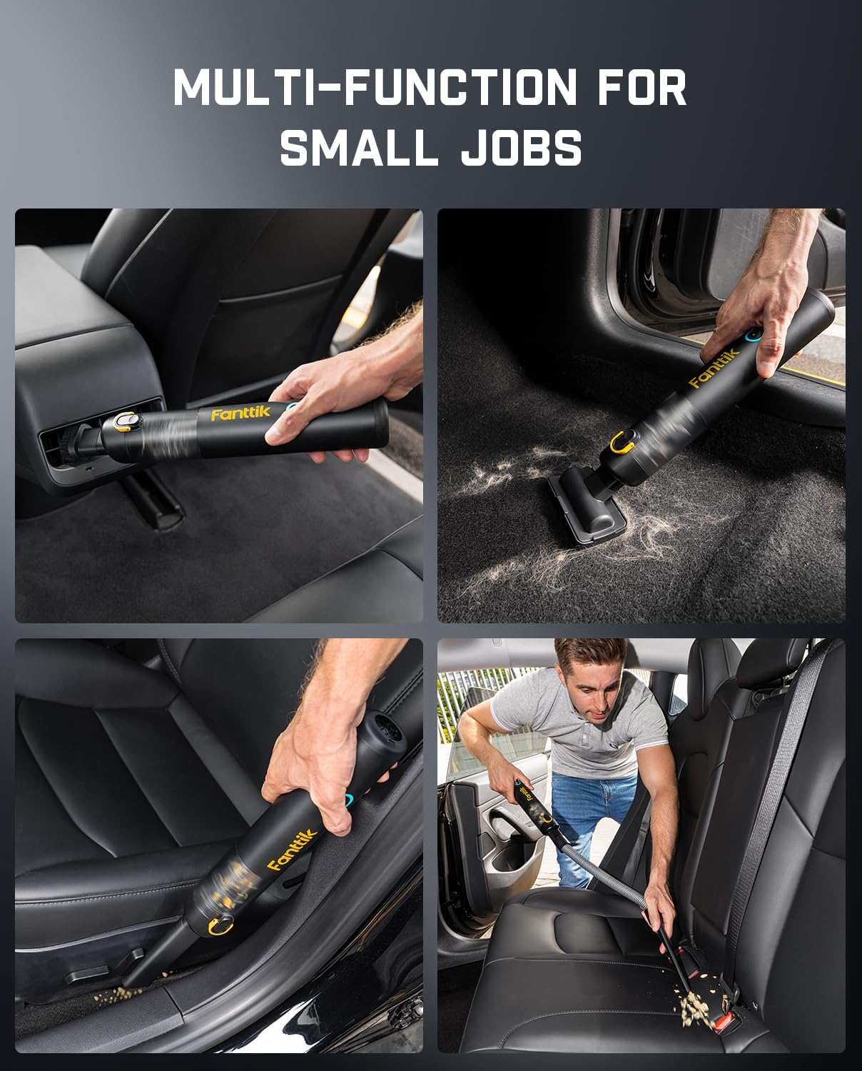 Thumbnail 5 de Fanttik Slim V8 APEX 19000Pa Car Vacuum 🧹