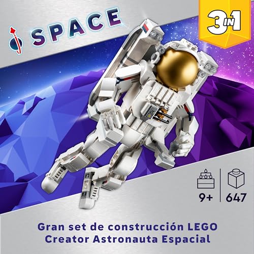 Detalle de LEGO Creator 31152: Astronauta Espacial 🚀 - 3 en 1