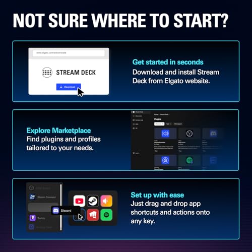 Thumbnail 7 de Elgato Stream Deck Scissor Keys Workflow Controller