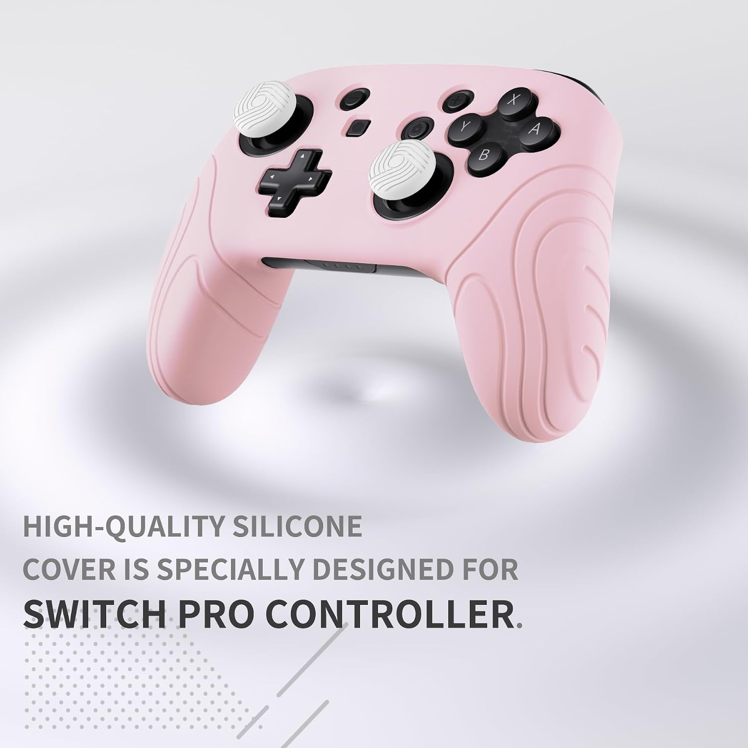 Detalle de PlayVital Samurai Edition silicone case for Switch Pro