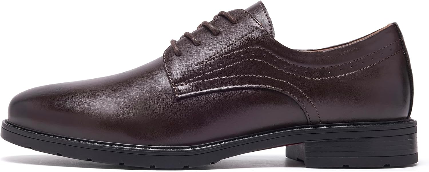 Detalle 2 de SHULOOK Anzugschuhe Oxford Herrenschuhe 👞