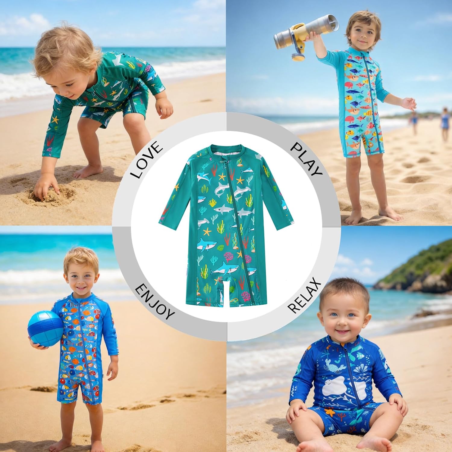 Detalle 2 de upandfast Baby Swimsuit UPF 50+