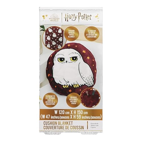 Thumbnail 5 de Couverture de Coussin 2 en 1 Hedwig de Harry Potter par Paladone – Licenciée officielle