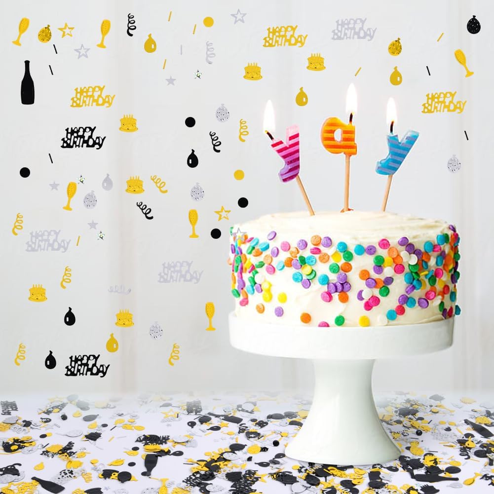 Thumbnail 4 de OSDUE Confettis Deco 30 g pour anniversaire 🎉