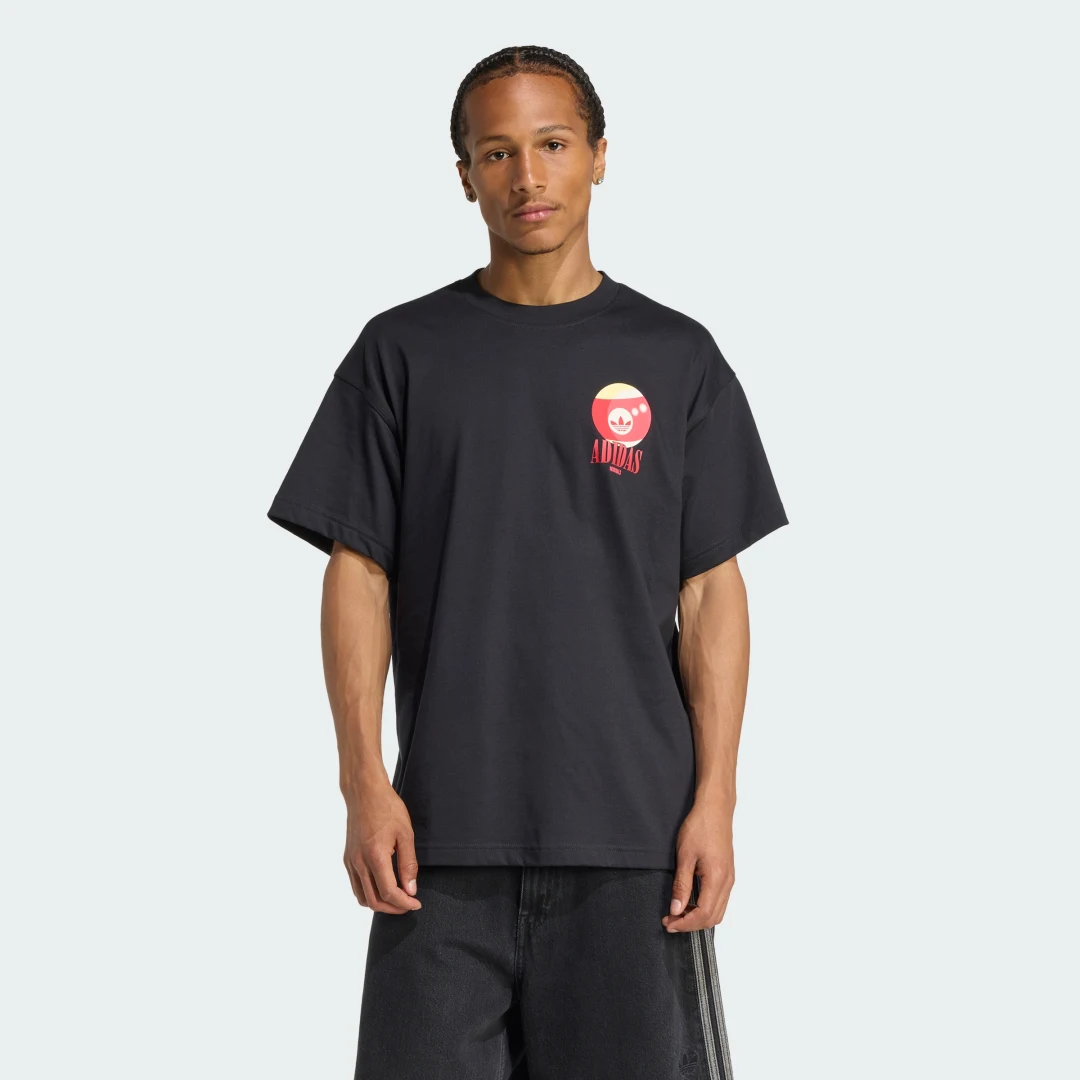 Detalle de Adidas CAMISETA BILLIARD negra