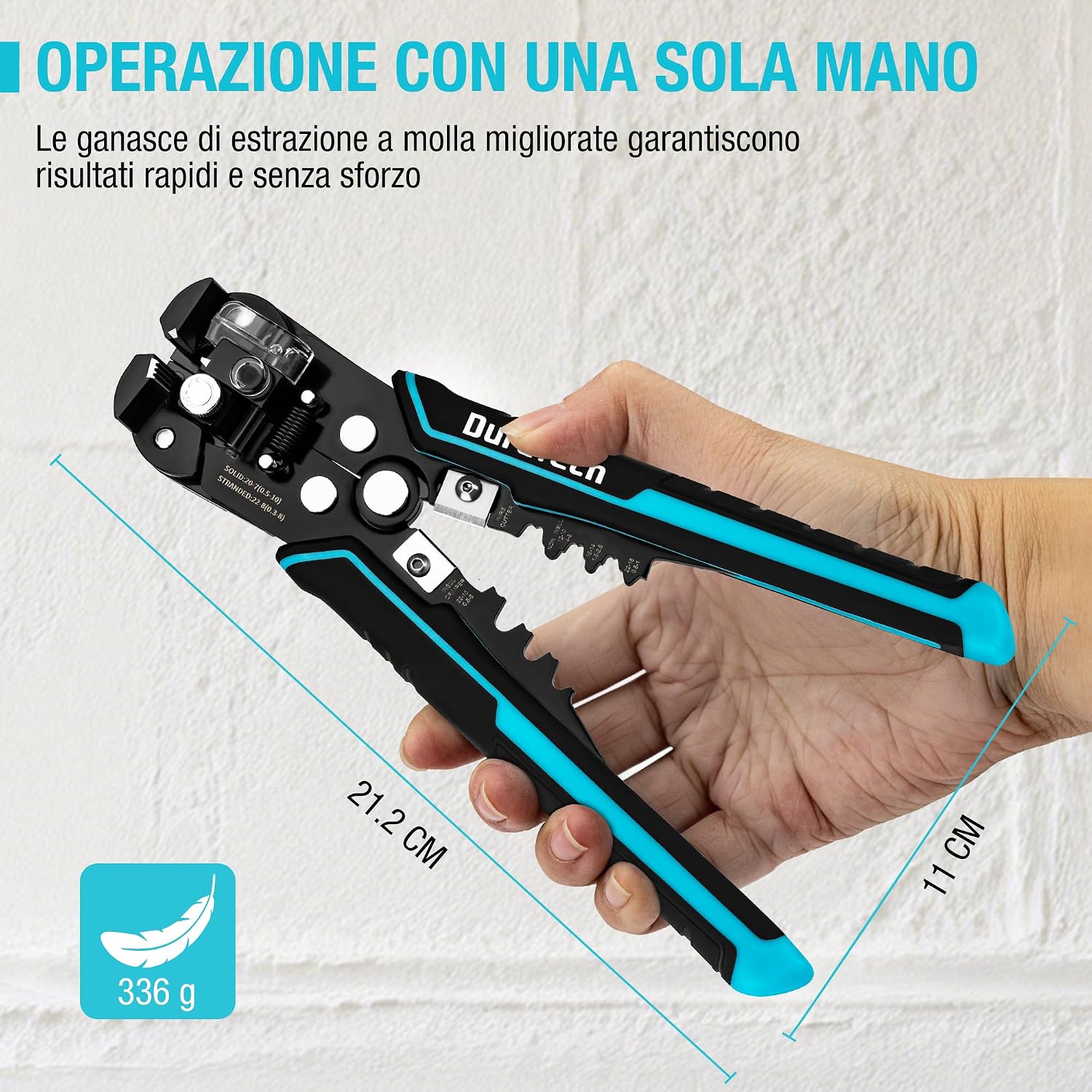 Thumbnail 6 de DURATECH Spelafili Automatico 3-in-1 per Spelare: pratico, versatile e con due batterie
