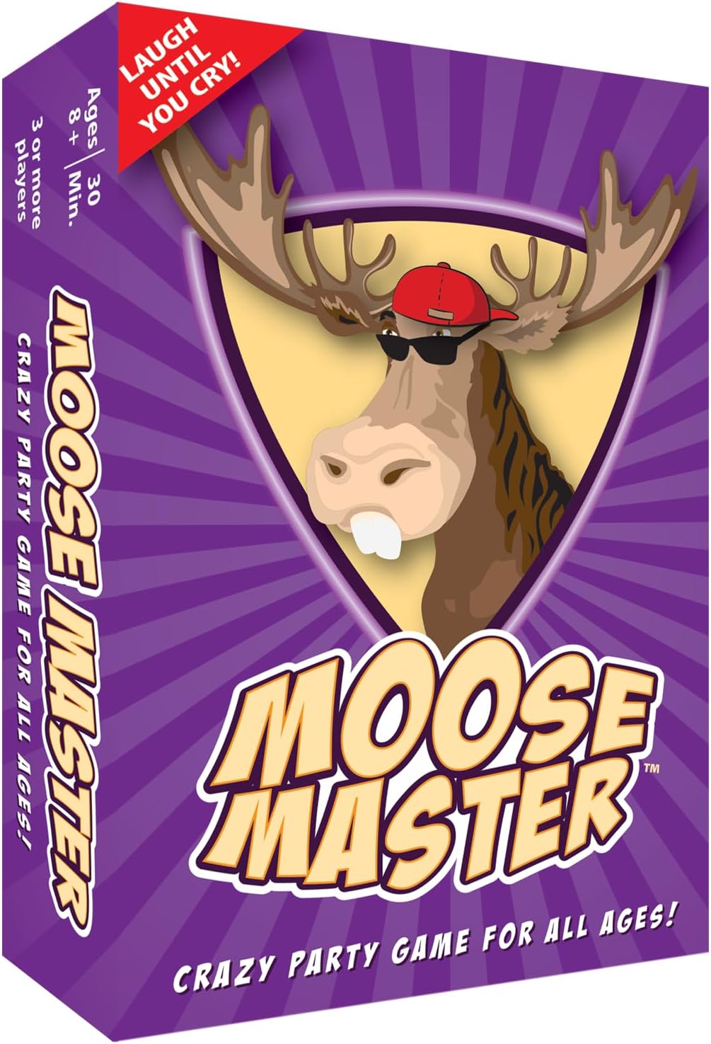 Detalle de Moose Master “Laugh Until You Cry Fun” Card Game (3–10 Players, 110 Cards)