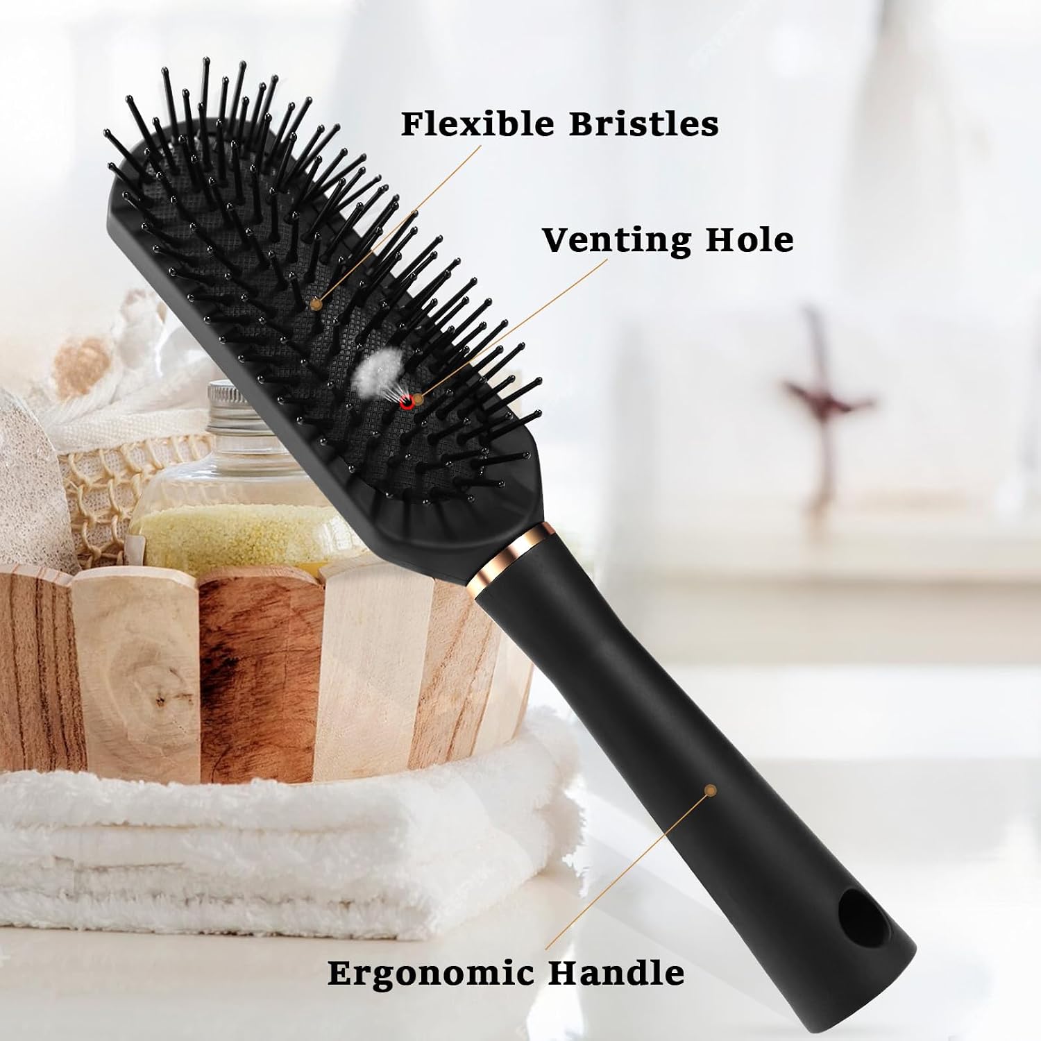 Thumbnail 1 de DUAIU Kamm Männer 5‑teilige Haarbürste Set