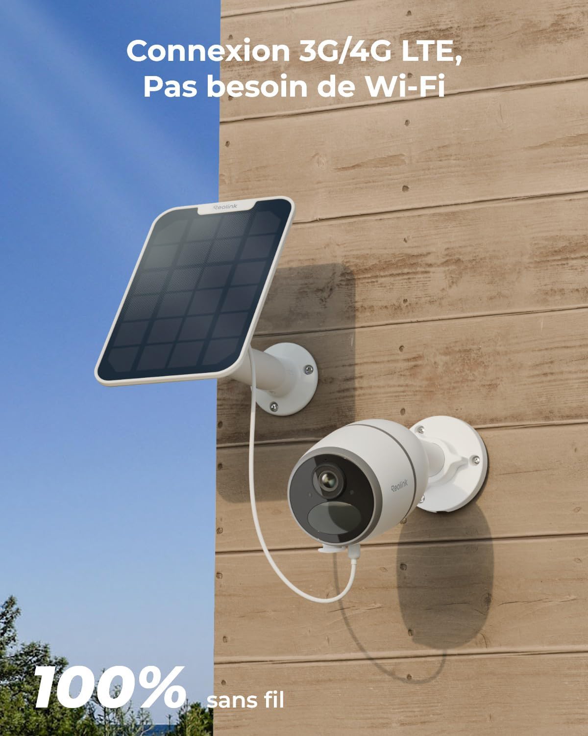 Detalle 2 de Reolink 3G/4G LTE caméra surveillance 4MP