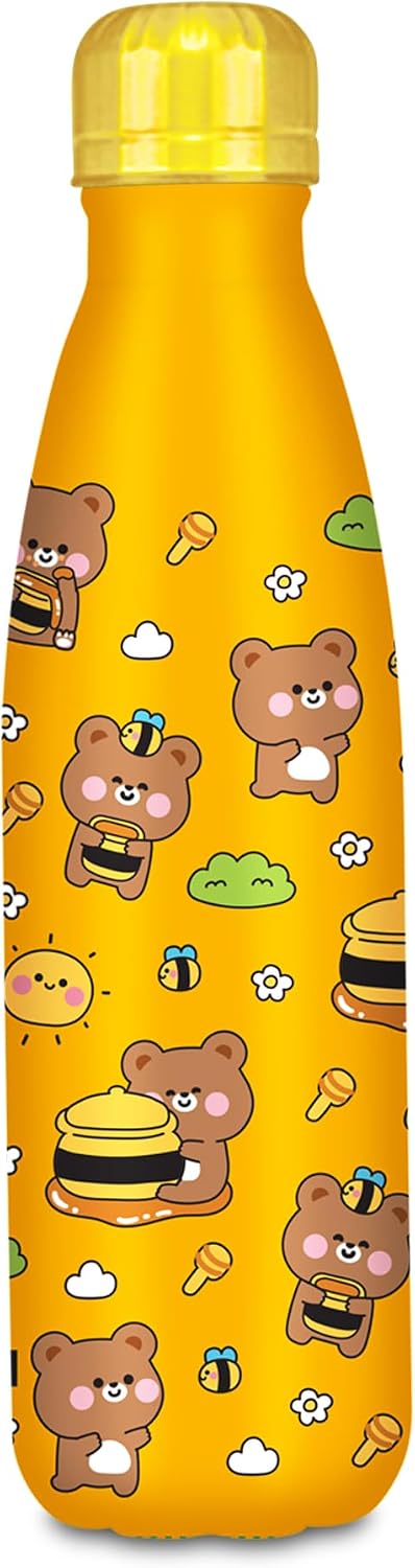 Thumbnail 6 de Cartomania Borraccia termica chill & refill 500 ml pinguino azzurro, acciaio BPA free