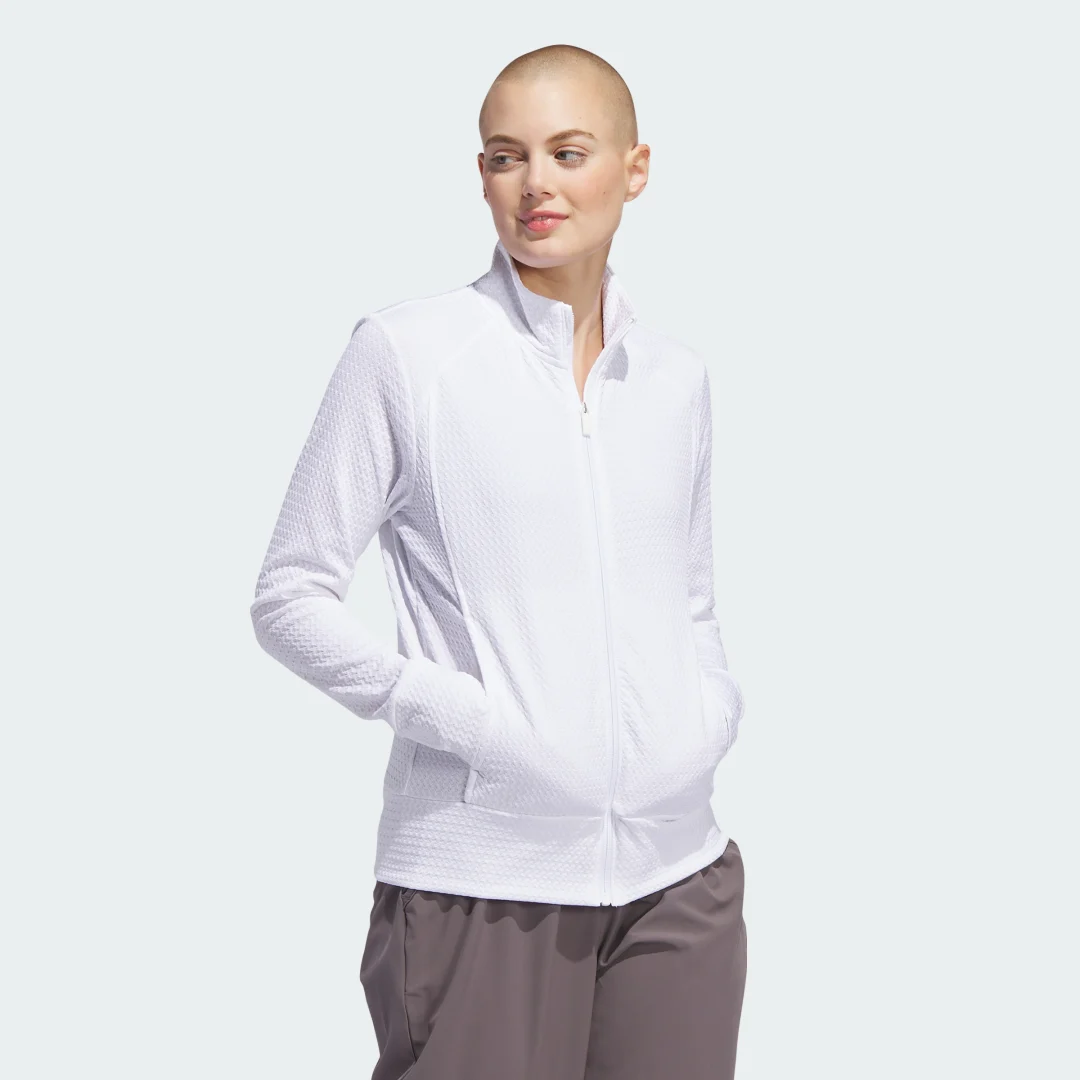 Thumbnail 2 de adidas Chaqueta Ultimate365 Textured en blanco