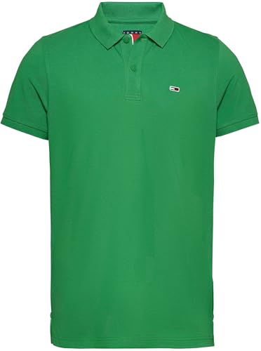 Thumbnail 5 de Tommy Jeans TJM Slim Polo Verde 🌿 XXL para Hombre