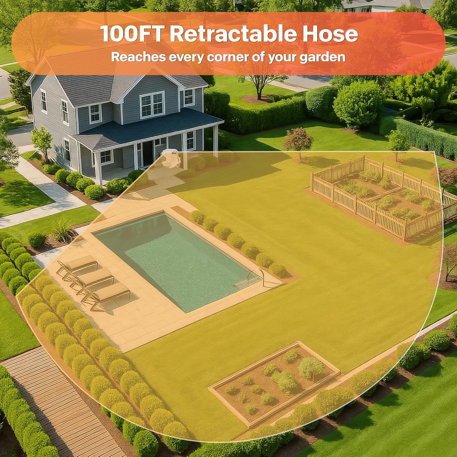 Thumbnail 3 de Ayleid Retractable Hose Reel 100 ft