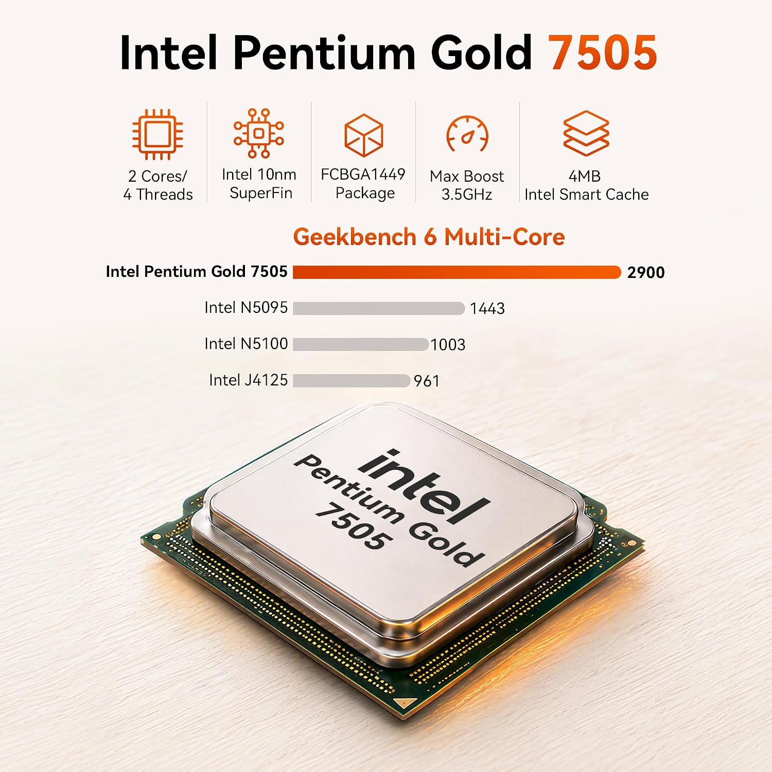 Thumbnail 2 de GMKtec G3 PRO Mini PC 16GB 512GB