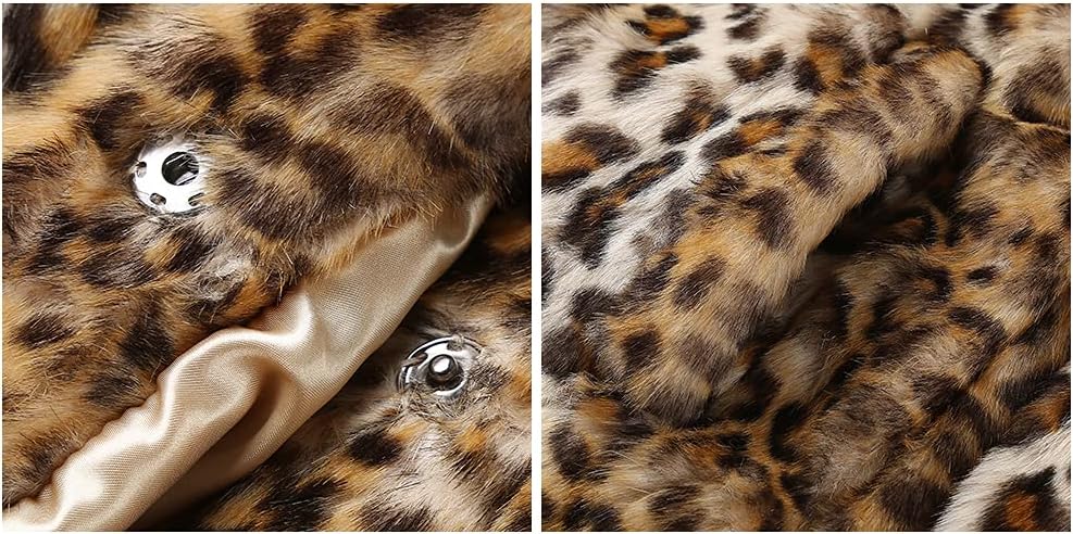Thumbnail 5 de Bellivera Women’s Long Faux Fur Coat with Fleece Lining, Lapel Collar and Pockets
