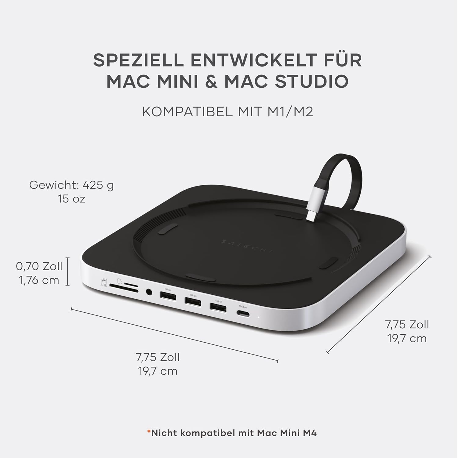Thumbnail 3 de SATECHI USB-C-Hub & Ständer 10 Gbit/s