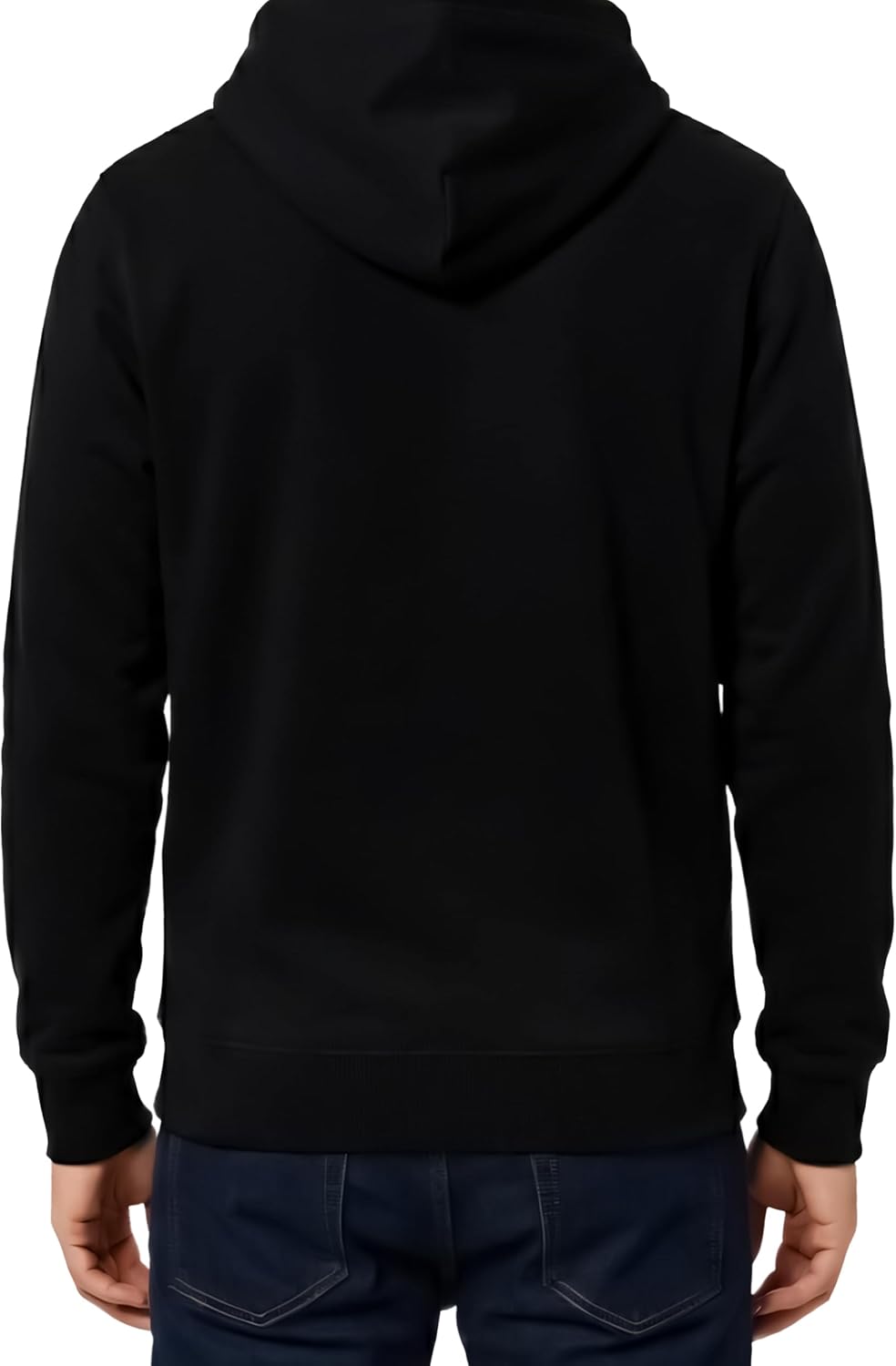 Detalle de Icon Sports Soccer Blackout Hoodie for Mexico National Team (Officially Licensed) – Unisex Long Sleeve Hooded Sweatshirt
