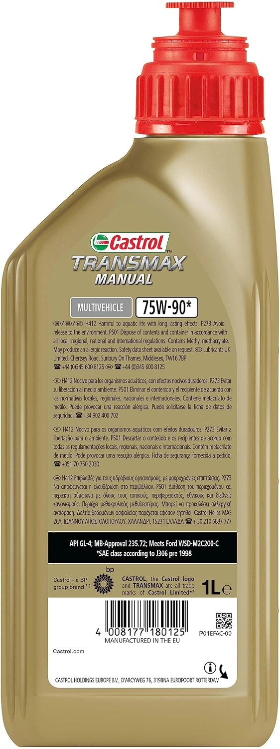 Thumbnail 1 de Castrol TRANSMAX 75W-90 para transmisiones manuales