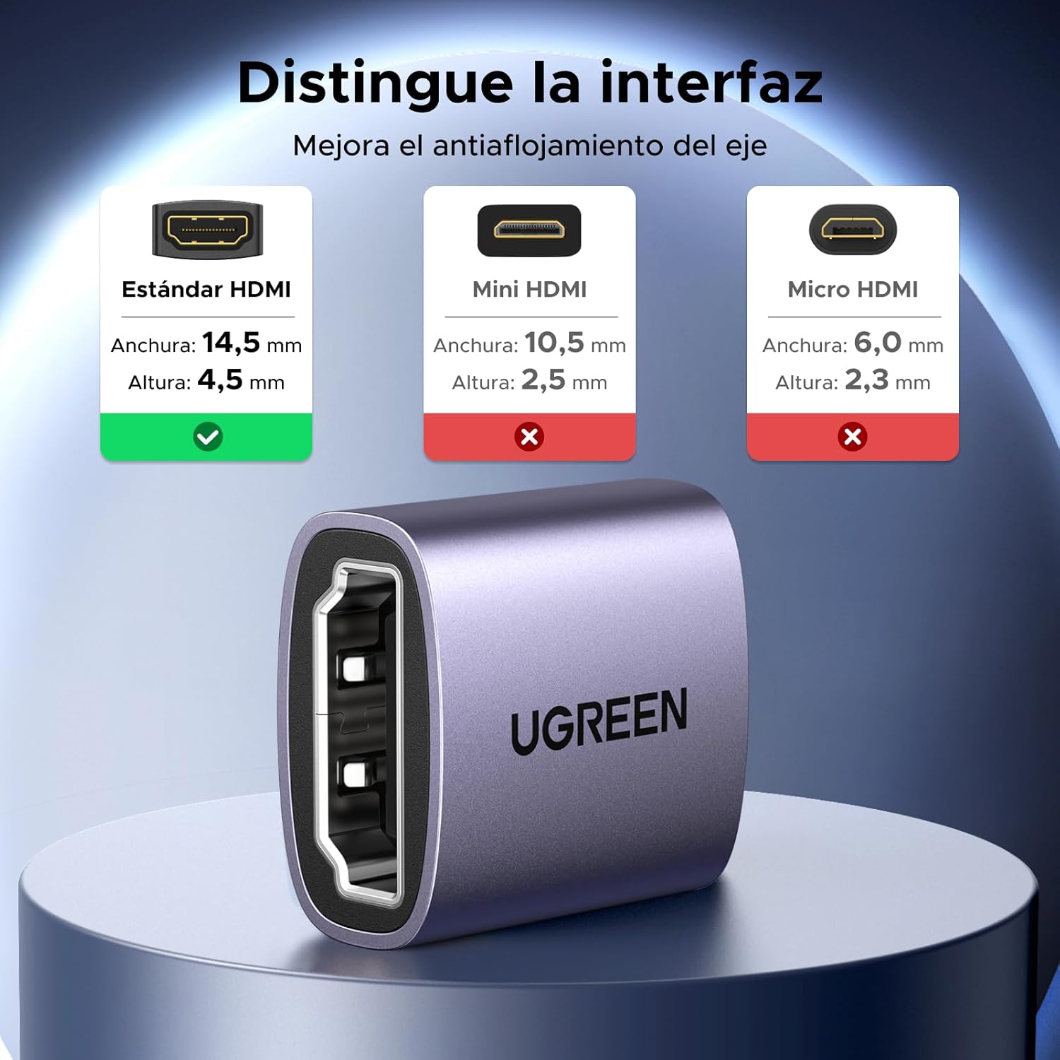 Thumbnail 6 de UGREEN Acoplador HDMI 8K 10K