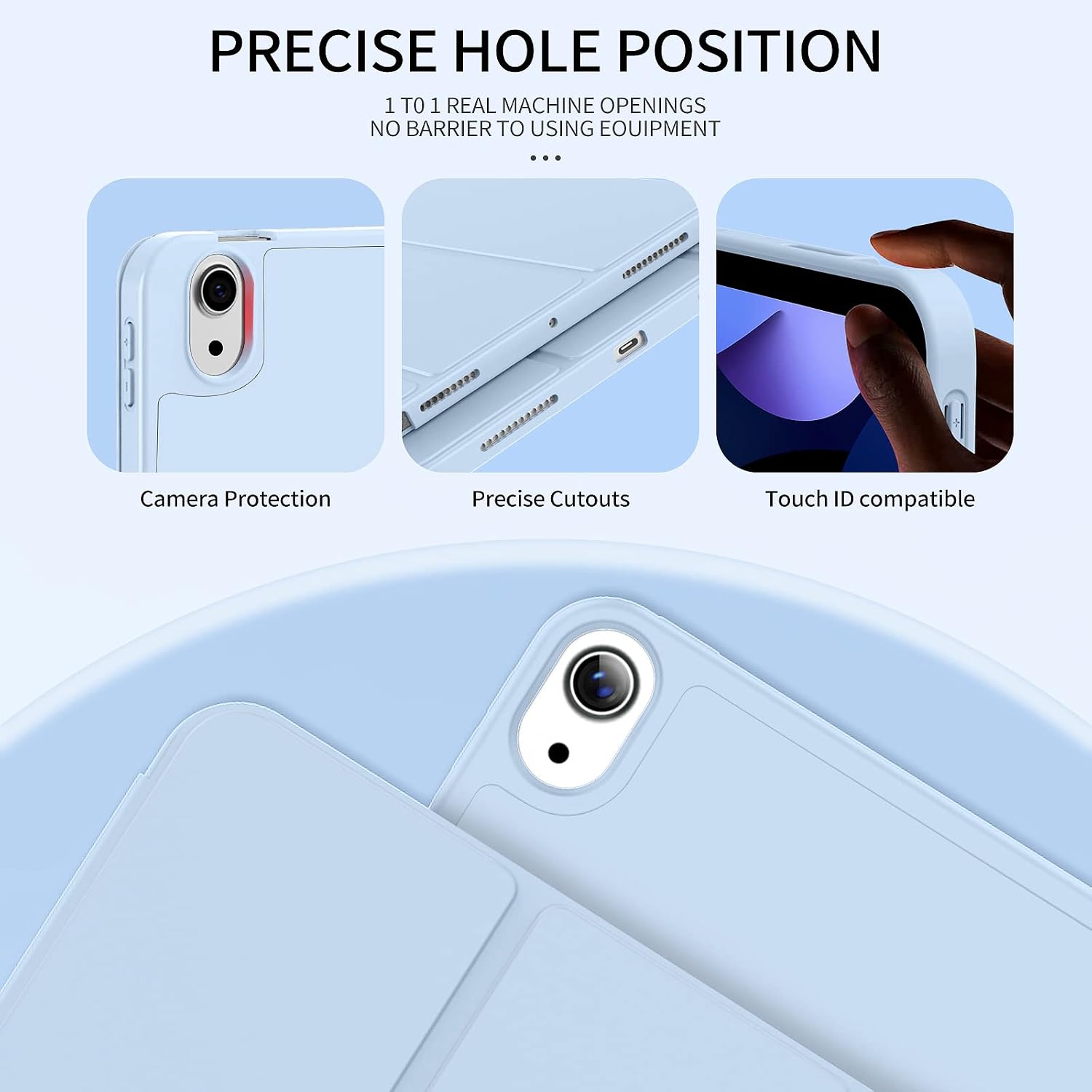 Thumbnail 2 de aoub Hülle für iPad Air 11 Zoll 2025 M3