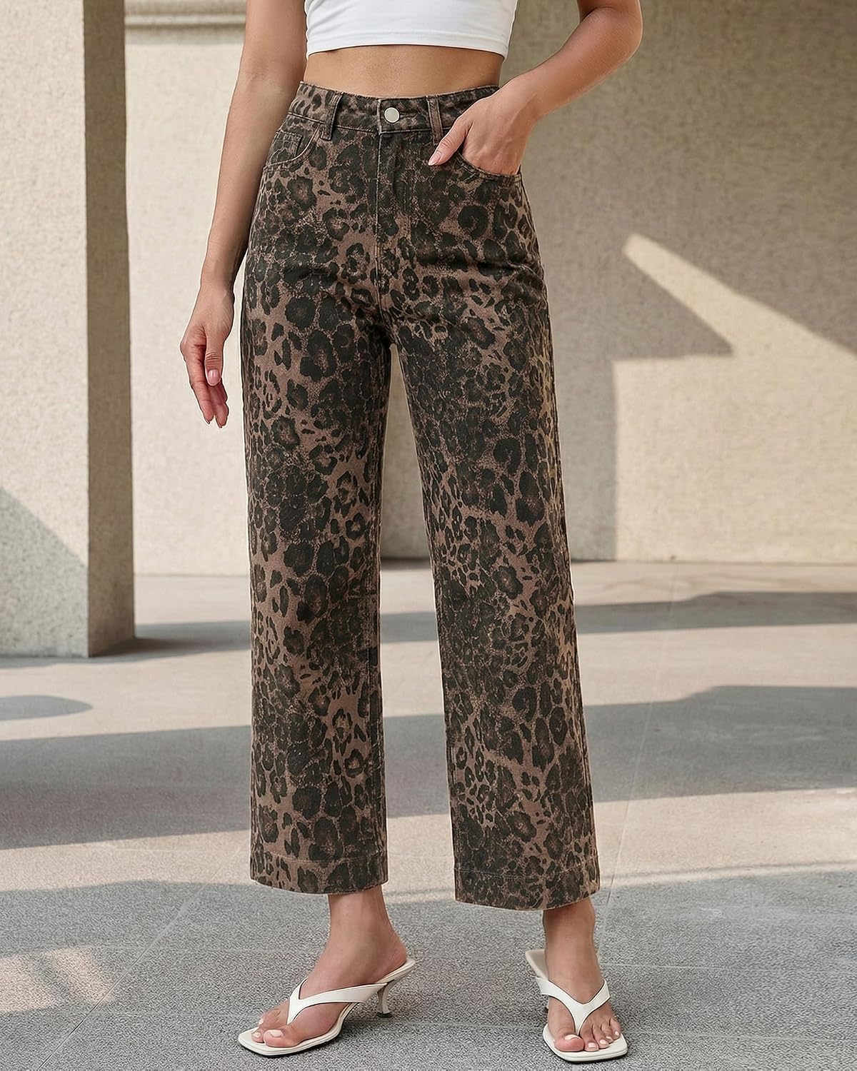 Thumbnail 6 de Luvamia Wide-Leg Jeans 28-Inch Inseam