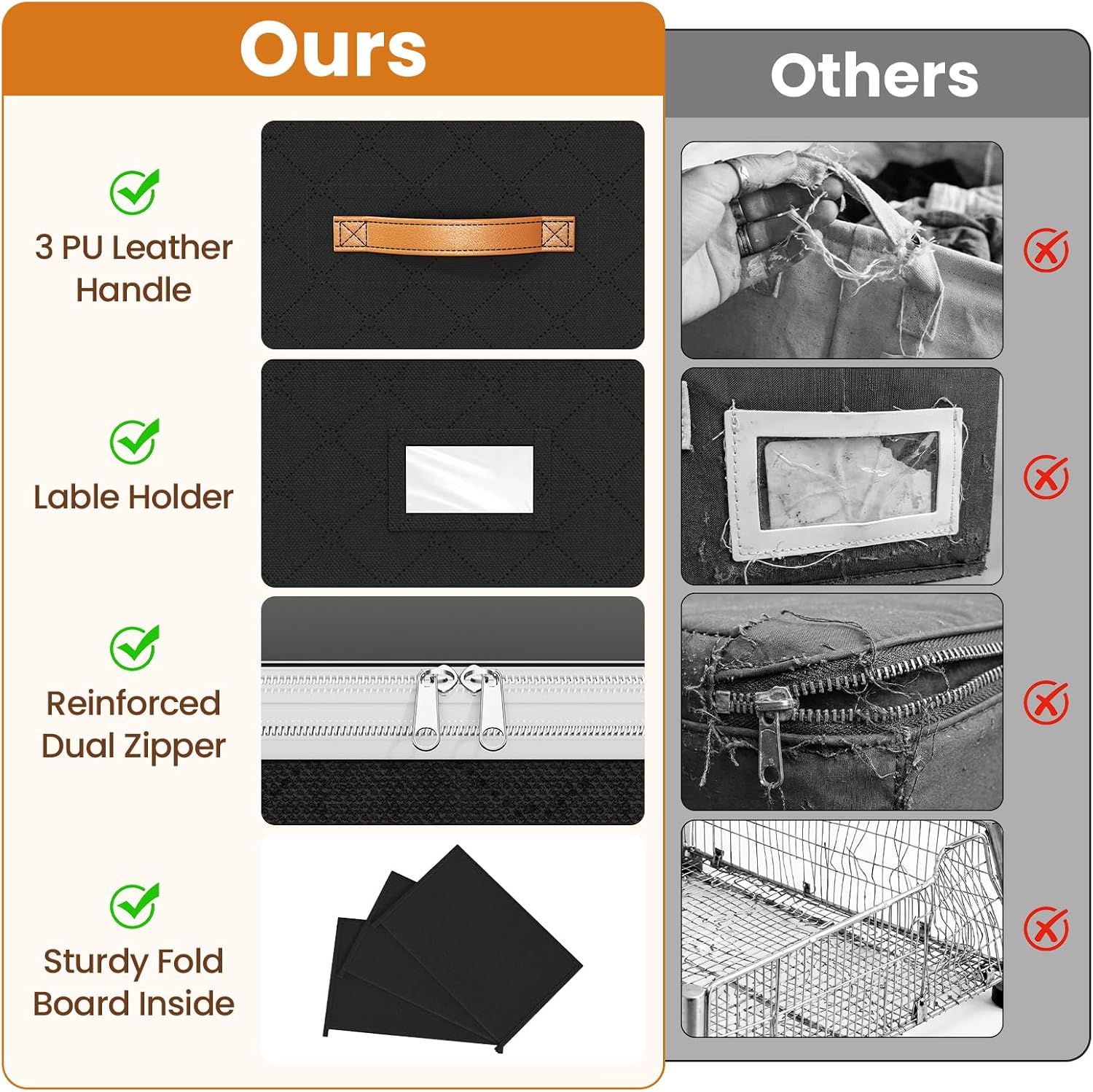 Detalle 2 de Budding Joy Under-Bed Storage Bins, 80L