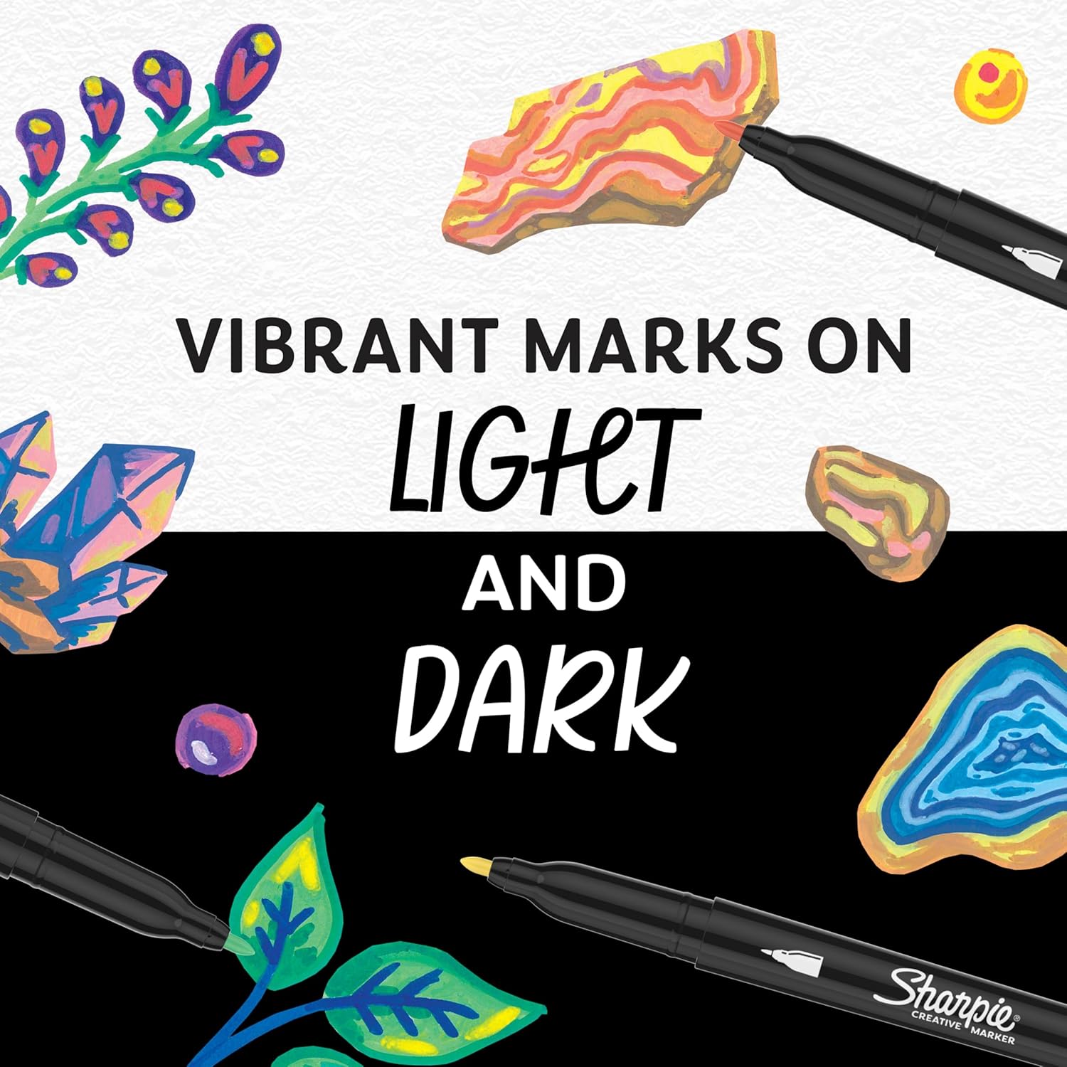 Thumbnail 3 de Sharpie Creative Markers acrylic markers 36 🖌️