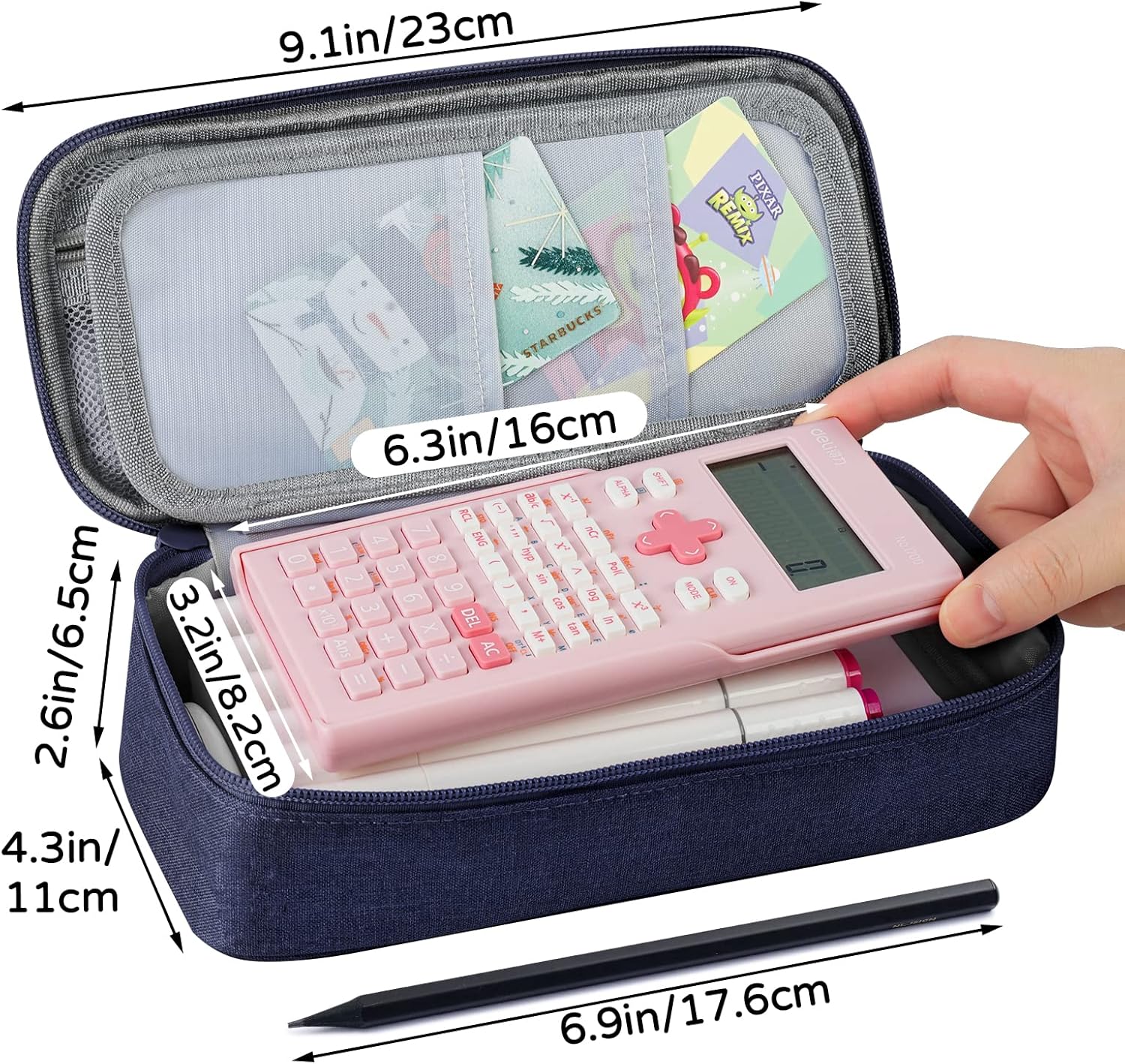 Detalle de WEMATE Large Pencil Case 80 pencils