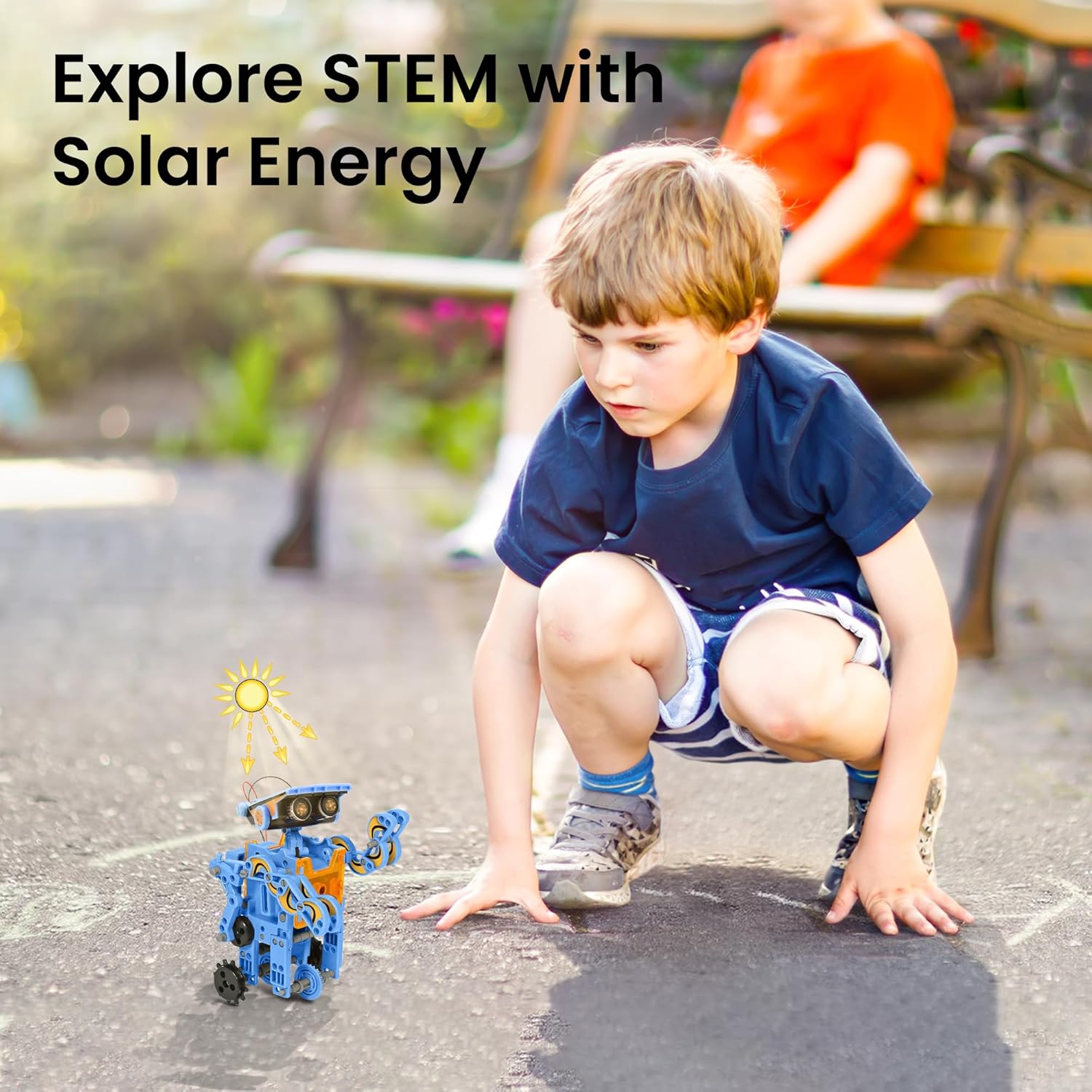 Detalle de Sillbird 12-in-1 Solar Building Robot Kit — STEM DIY for 8–13 Year Olds