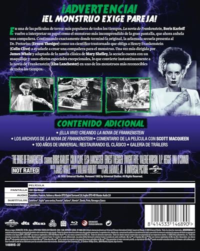 Thumbnail 1 de La novia de Frankenstein Universal 90º aniversario
