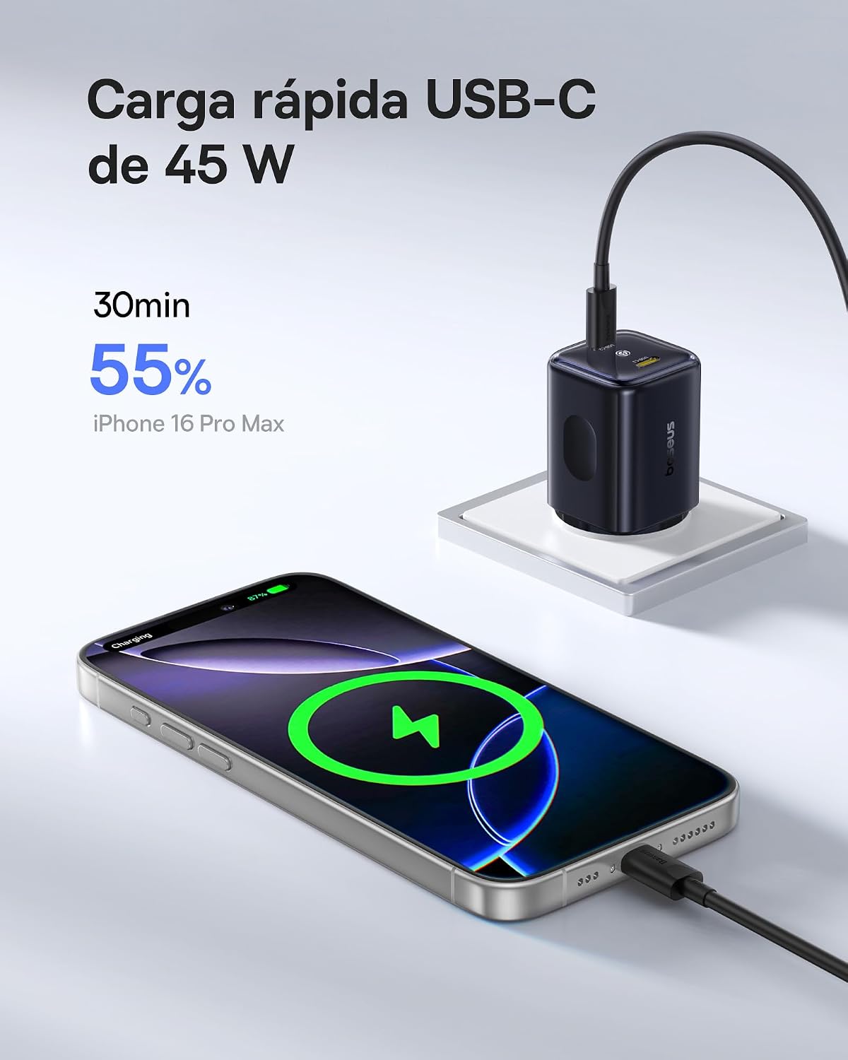Thumbnail 6 de Baseus PicoGo II 45W cargador USB-C