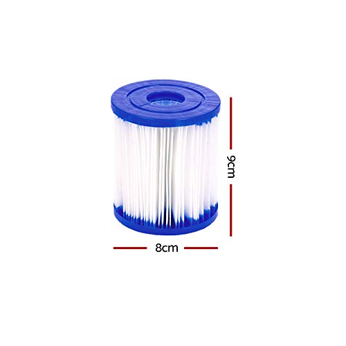 Thumbnail 2 de Bestway 58093: Set de dos filtros de agua tipo I para depuradora de cartucho (1.249 l/h) Blanco