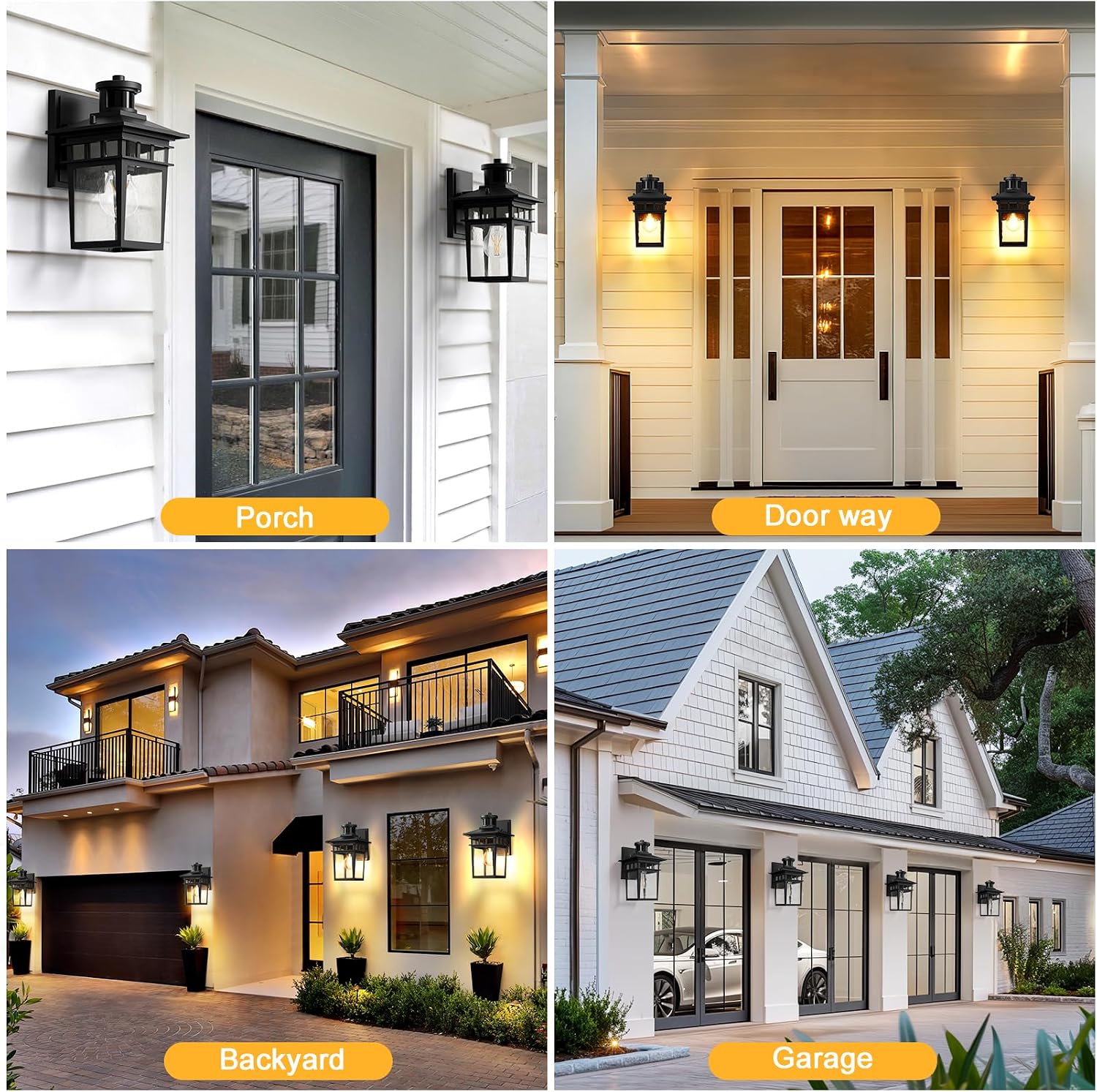 Thumbnail 6 de APOTO Motion Sensor Outdoor Lights