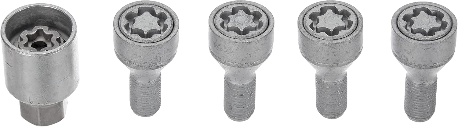 Detalle de Farad 1-A1C/E Starlock 1CH – zamek do felg z bolcem mocującym, srebrny